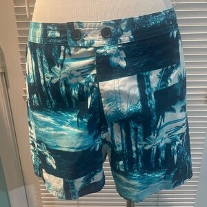 Blue boardshorts
